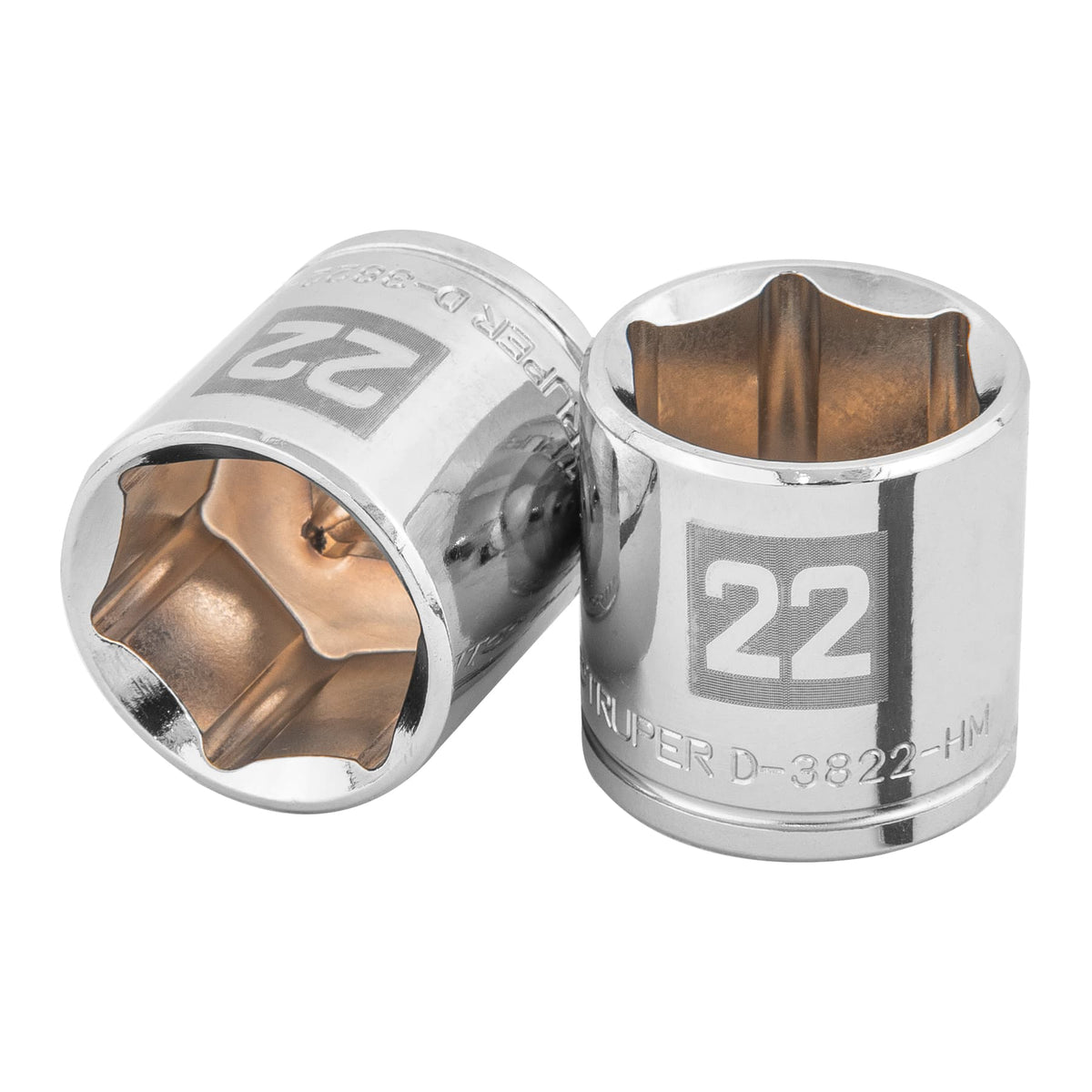 Dado de 22 mm 6 puntas cuadro 3/8' TRUPER — foto oficial 1