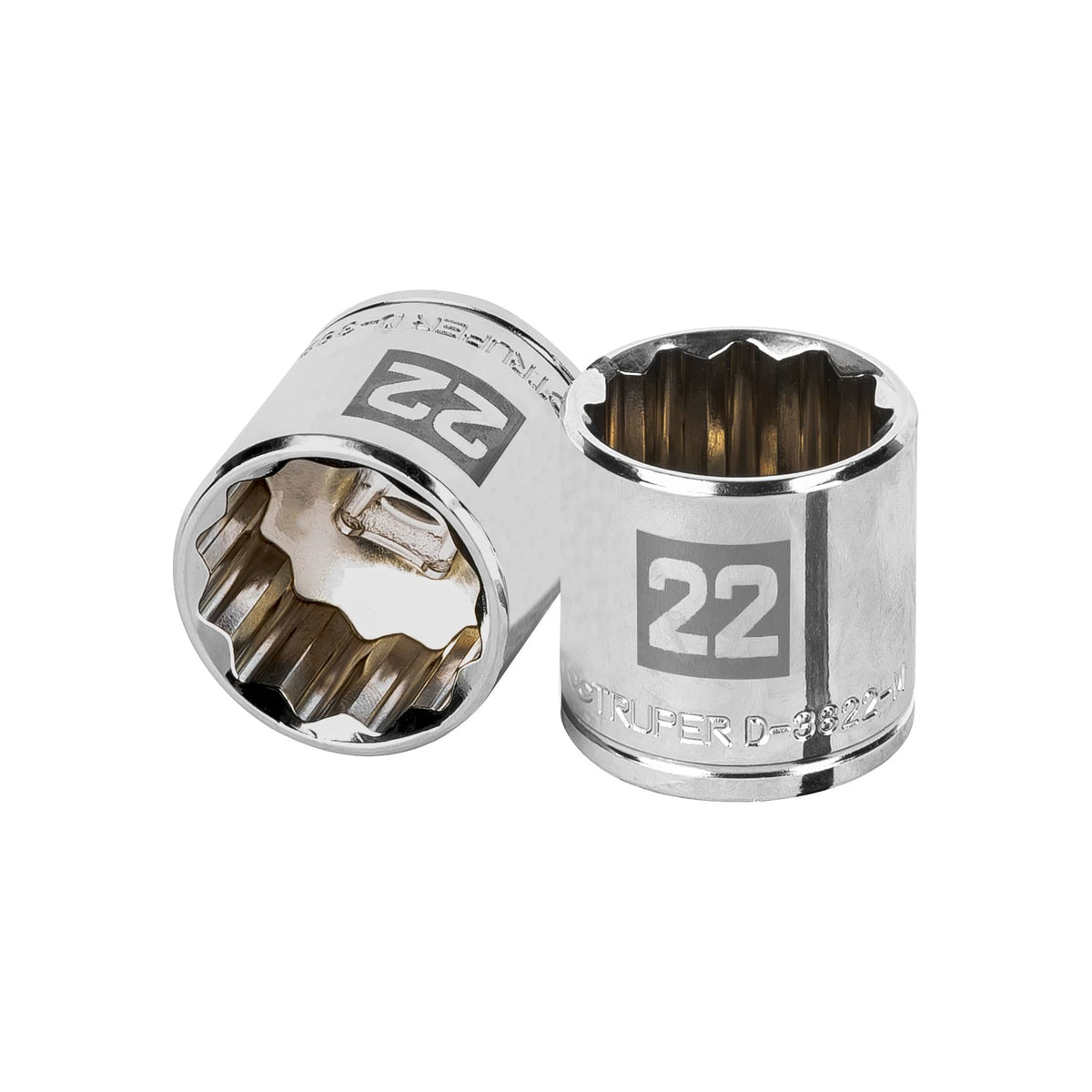 Dado de 22 mm 12 puntas cuadro 3/8' TRUPER — foto oficial 1
