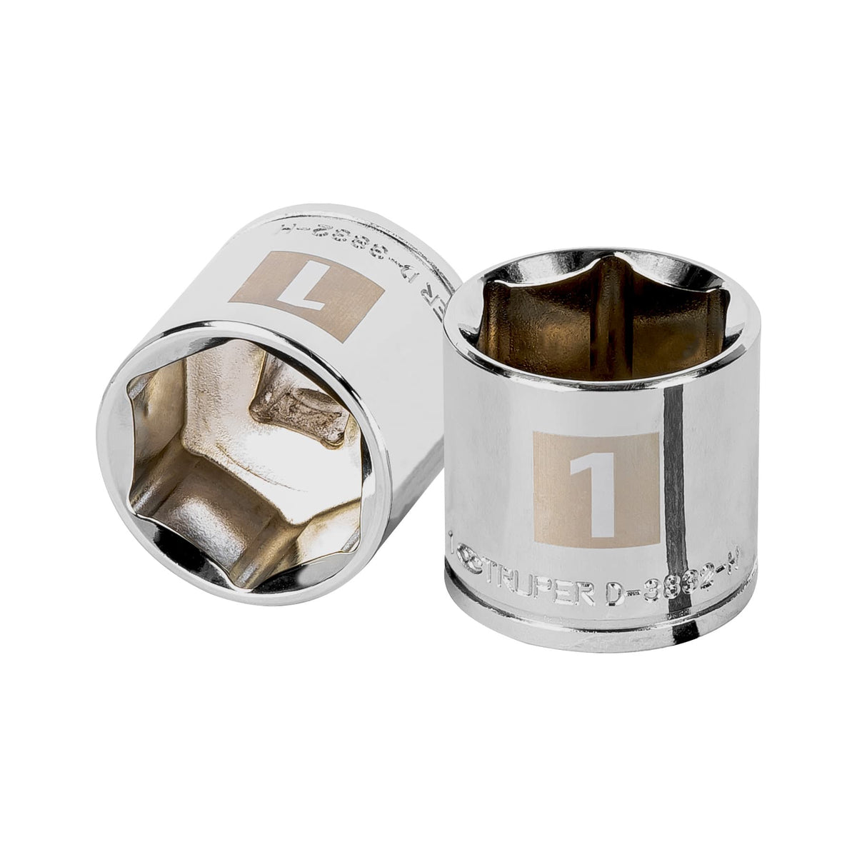 Dado de 1' 6 puntas cuadro 3/8' TRUPER — foto oficial 1