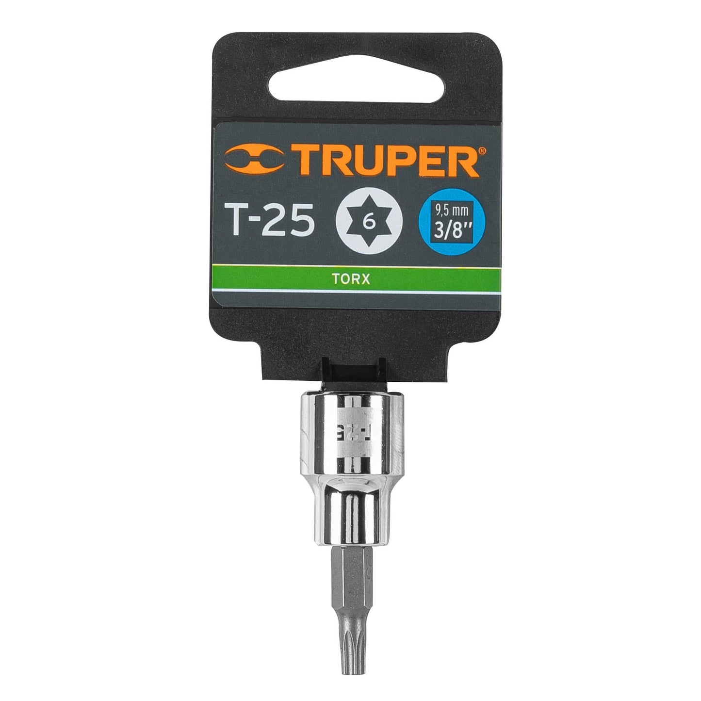 DADO TORX T-25 3/8" TRUPER 13571 D-523925-W