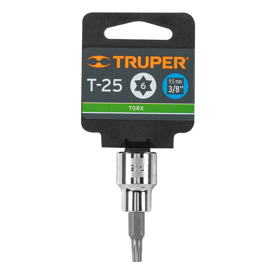 DADO TORX T-25 3/8" TRUPER 13571 D-523925-W