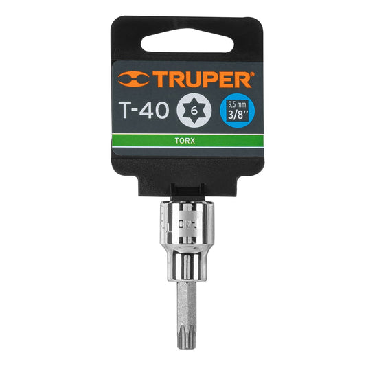 DADO TORX T-40 3/8" TRUPER 13574 D-523940-W