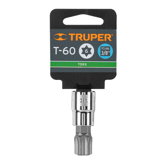 DADO TORX T-60 3/8" TRUPER 13578 D-523960-W