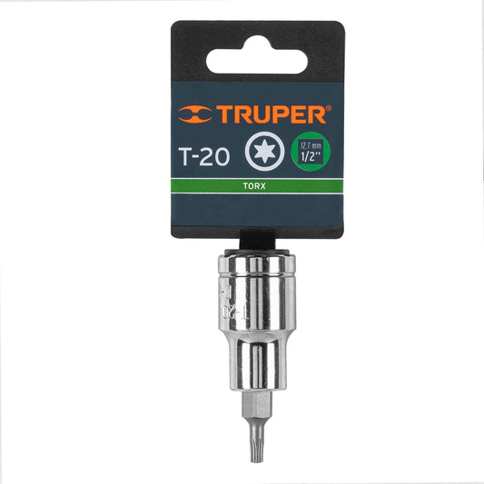 DADO TORX T-20 1/2" TRUPER 13434 D-543920-W