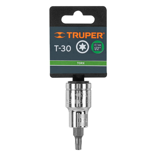 DADO TORX T-30 1/2" TRUPER 13436 D-543930-W