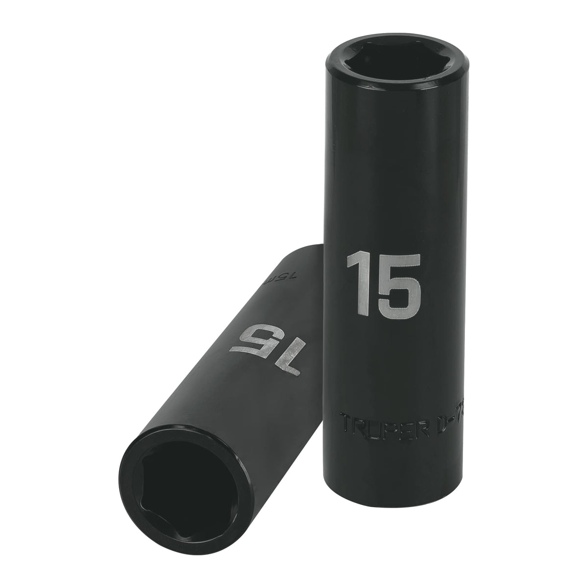 Dado largo cuadro 1/2' de impacto 6 puntas de 15 mm, TRUPER — foto oficial 1