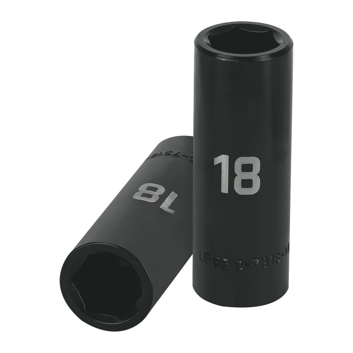 Dado largo cuadro 1/2' de impacto 6 puntas de 18 mm, TRUPER — foto oficial 1