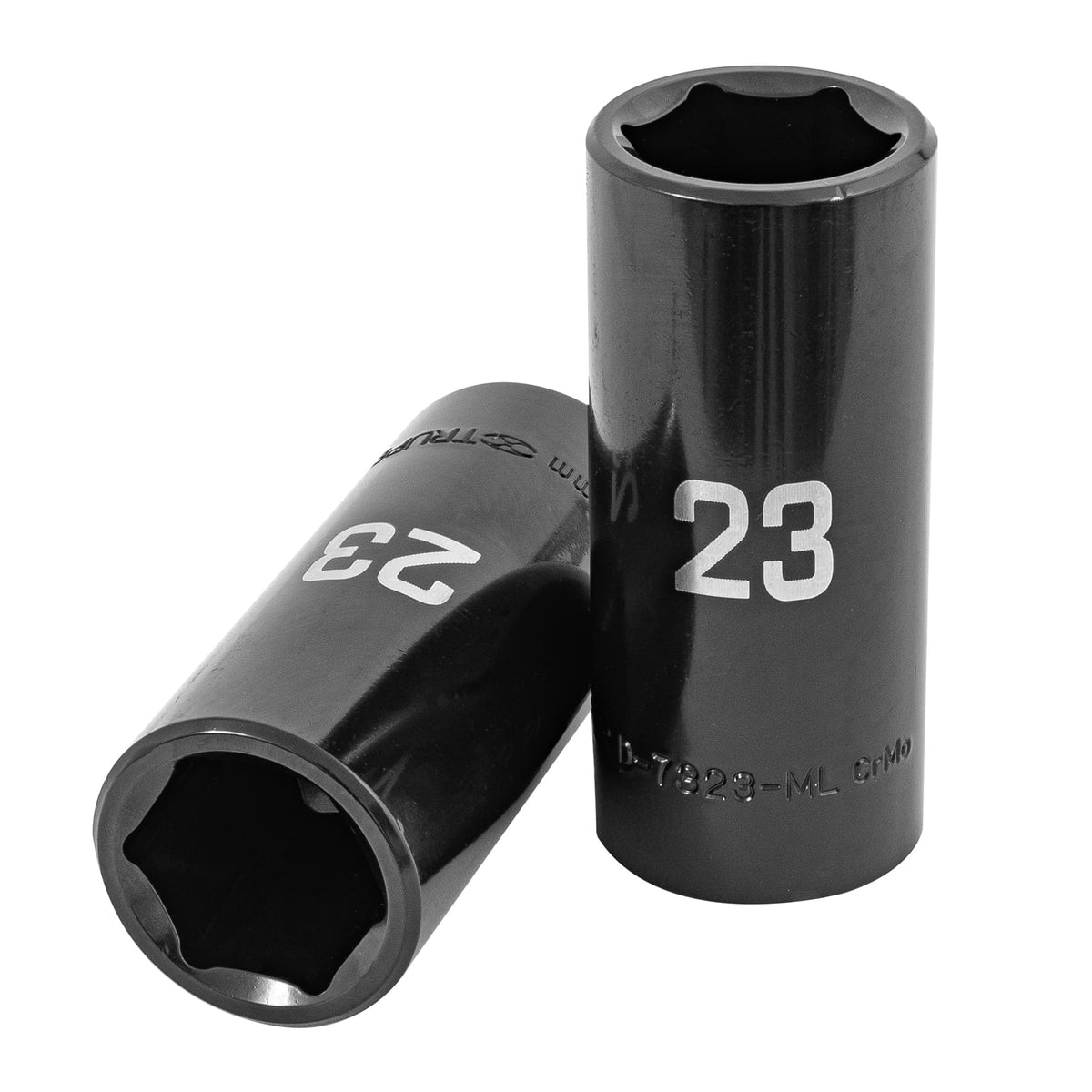 Dado largo impacto de 23 mm, 6 puntas, cuadro 1/2', TRUPER, Truper, SKU 100922