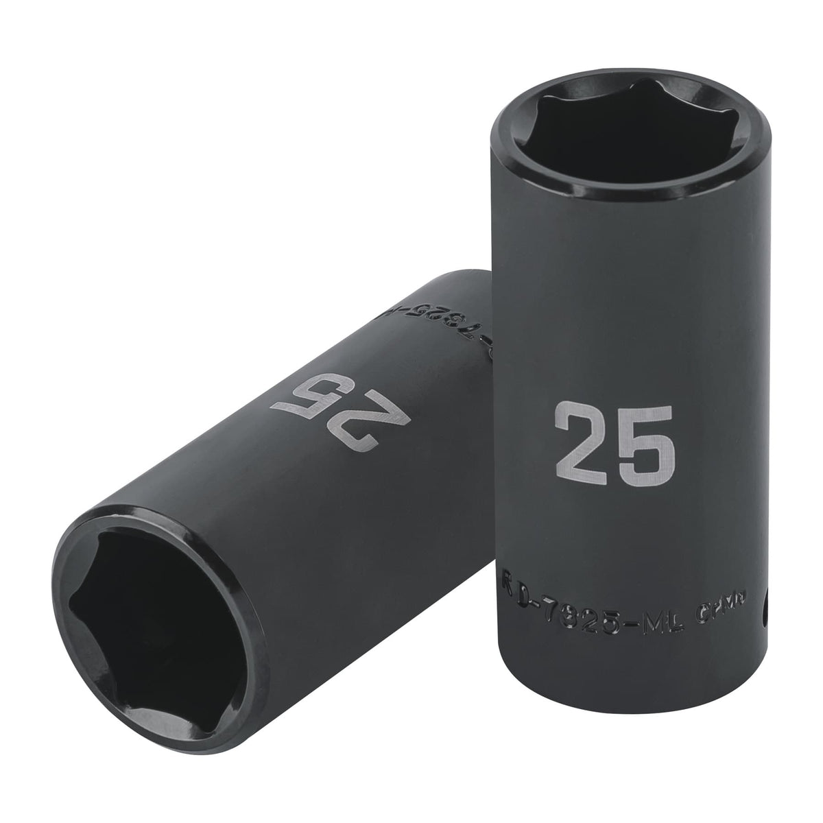 Dado largo impacto de 25 mm, 6 puntas, cuadro 1/2', TRUPER, Truper, SKU 100924
