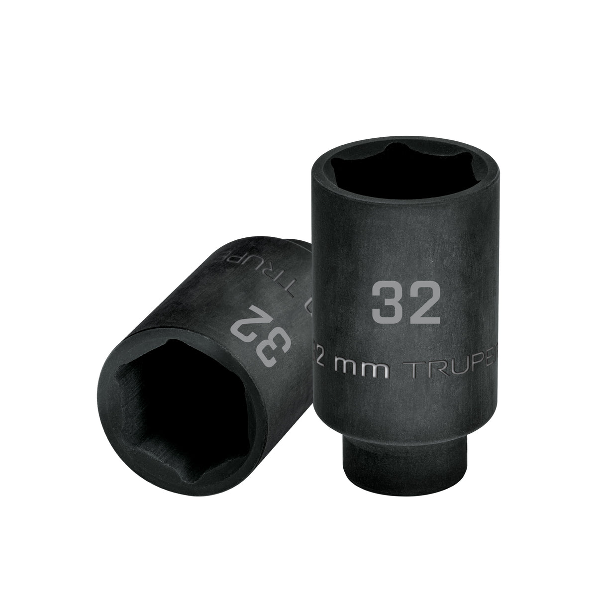 Dado largo impacto de 32 mm, 6 puntas, cuadro 1/2', TRUPER, Truper, SKU 103192