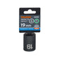 Dado cuadro 1/2' de impacto 6 puntas de 19 mm, TRUPER — foto oficial 2