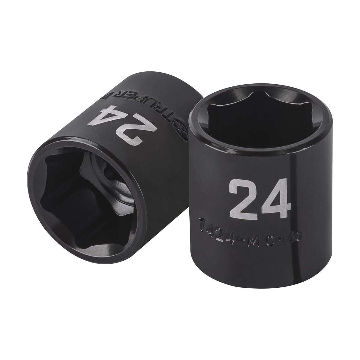 Dado de impacto de 24 mm, 6 puntas, cuadro 1/2', TRUPER — foto oficial 1