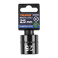 Dado de impacto de 25 mm, 6 puntas, cuadro 1/2', TRUPER — foto oficial 2