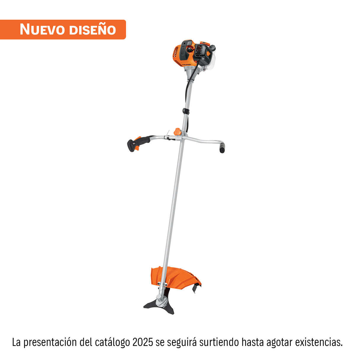 Desmalezadora a gasolina 33 cc mango tipo 'bici' 18', TRUPER — foto oficial 1