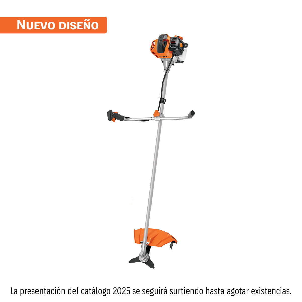 Desmalezadora a gasolina 52 cc mango tipo 'bici' 18', TRUPER — foto oficial 1