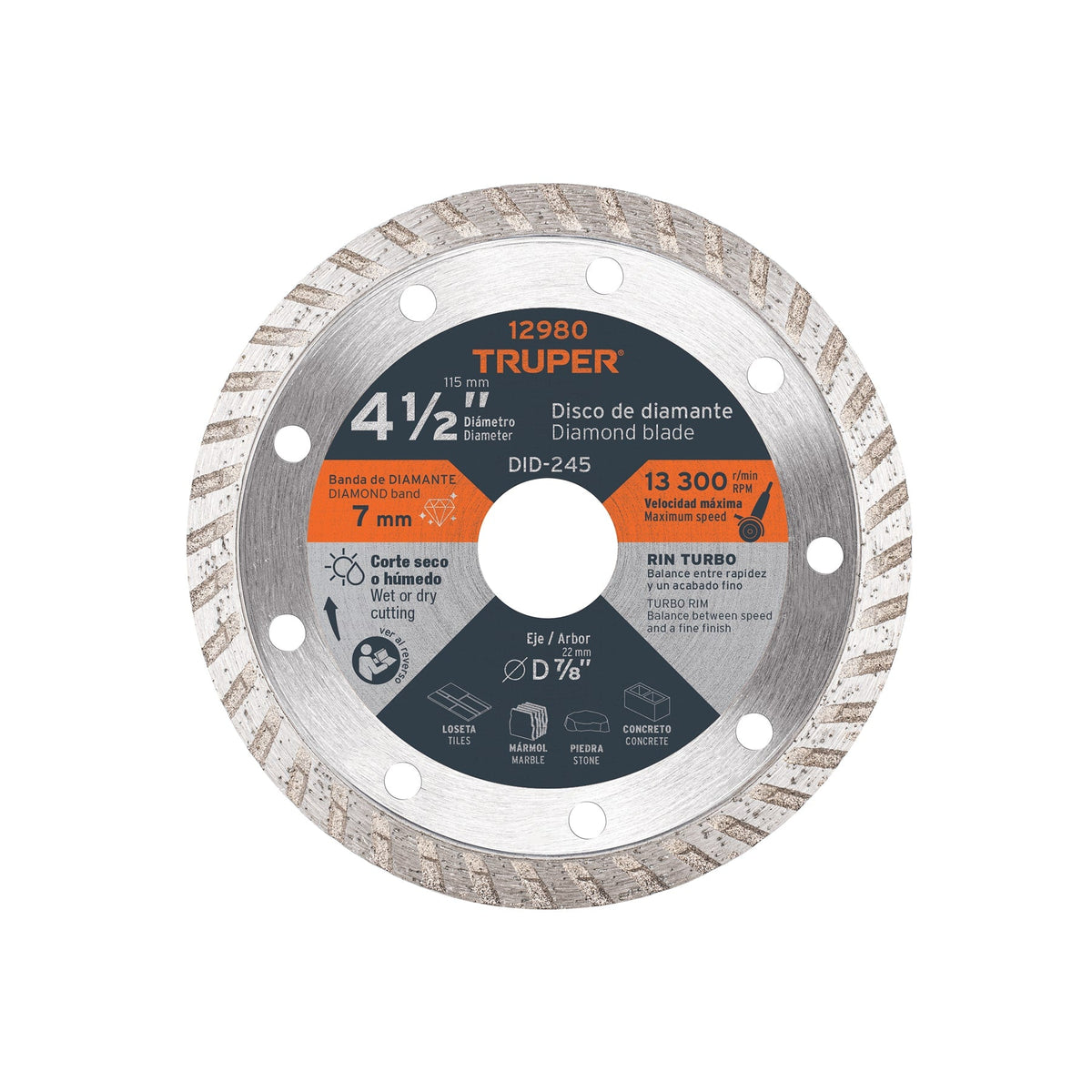 DID-245 Truper SKU 12980