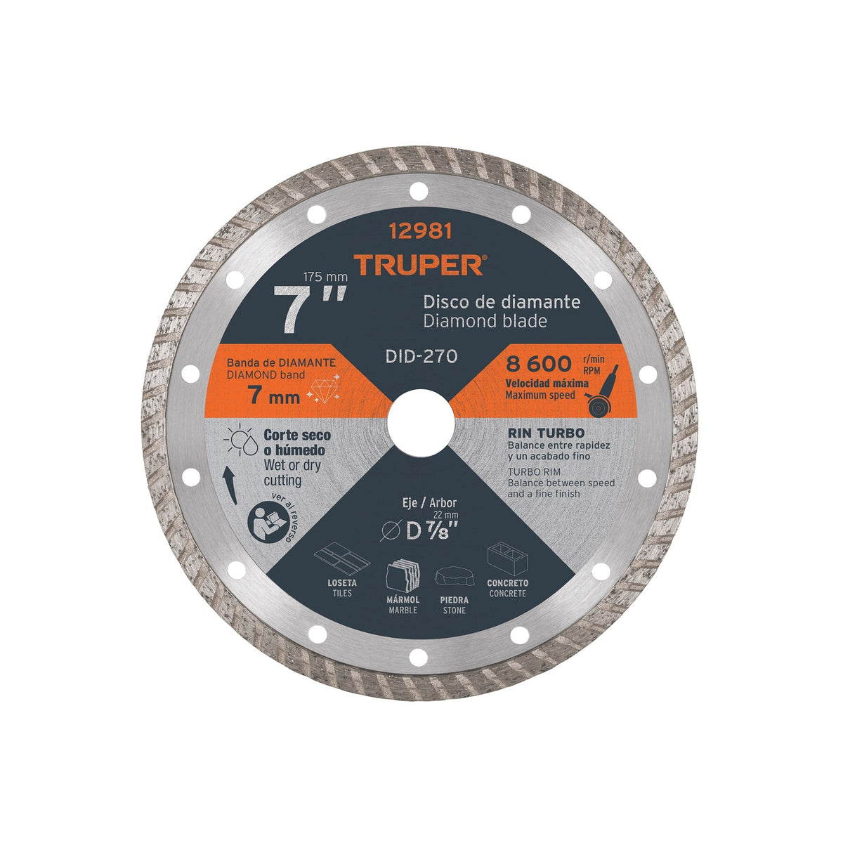 DID-270 Truper SKU 12981