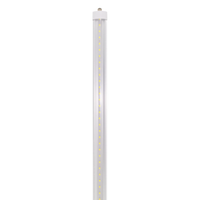 TUBO T8 LED 18W 6500K FA8 1 PIN 100-240V 65K ACRILICO TRANSPARENTE UN SOLO PIN POR LADO (DL-TUSLM-18W)