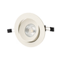 Spot Techo Empotrable Dirigible Cob Led  Luz Cálida 24W 90-277V 30K DLC24W172WW