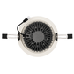 Spot Techo Empotrable Dirigible Cob Led  Luz Cálida 24W 90-277V 30K DLC24W172WW