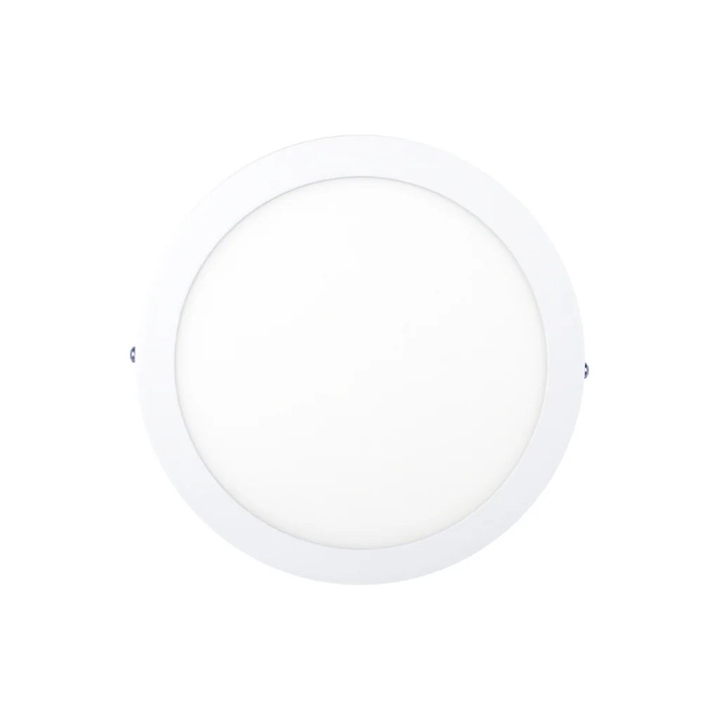 PANEL LED DOWNLIGHT CIRCULAR SOBREPONER 18W 30K LUZ CÁLIDA ICON DLSP18W30