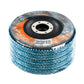Disco laminado 4-1/2' grano 40 centro 7/8' fibra TRUPER — foto oficial 2