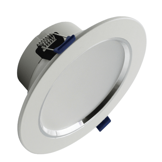 DOWNLIGHT 12W PLATA LED 65K 100-240V IP20