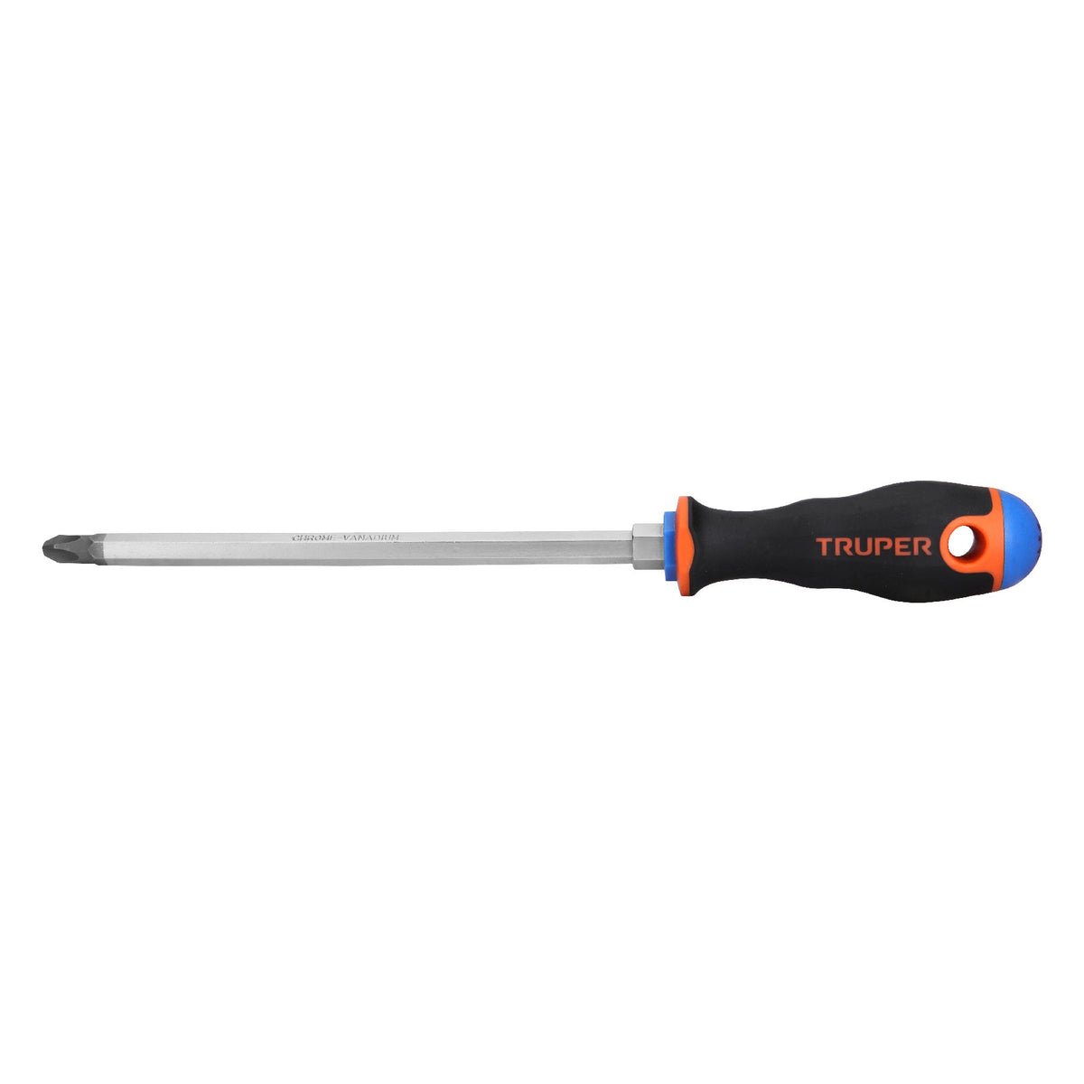 Desarmador de cruz 3/8' x 8' mango Comfort Grip, TRUPER — foto oficial 1