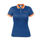 Playera polo performance para mujer azul CH, TRUPER — foto oficial 1