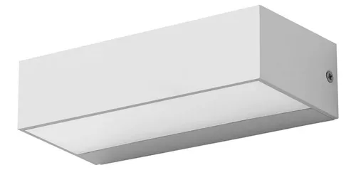 Arbotante LED Blanco Luz Cálida Bidireccional Para Muro 7.2W 100-240V