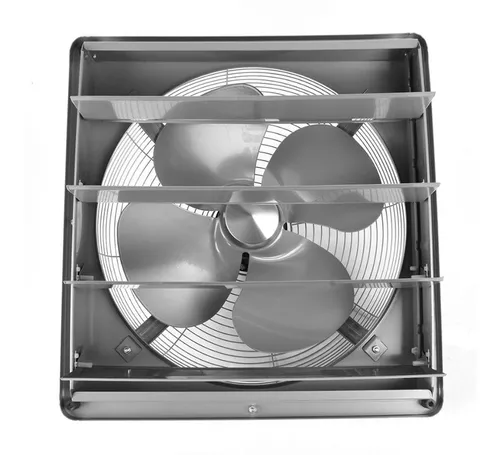 Extractor De 14 Pulgadas Industrial Metálico Gris Acero 70W 127V 1914
