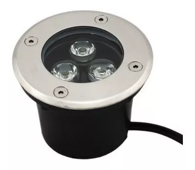 Spot Empotrable Para Piso Exterior LED Blanco Frío 3W 85-265V 100LM 65K UL3WCW