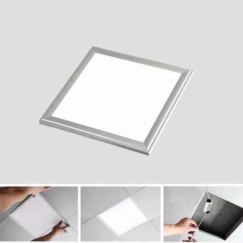 PANEL DE LED 30X30CM 12W 127V 65K