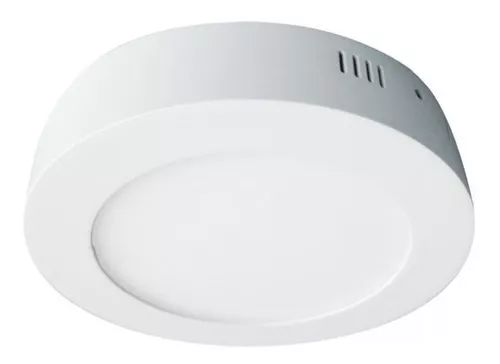 Panel LED Fat Sobre Poner Redondo Luz Neutra 18W 100-240V PFR18WNW