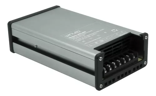 Fuente De Poder Eliminador De Voltaje IP63 200W 100-277V Wel-007 16.7Amps Uso Exterior