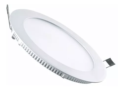 Panel LED  Slim Redondo Empotrable Luz Fría 18W 100-240V 1350LM 65K PSR18WCW