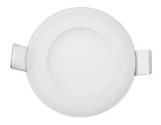 Panel LED Slim Empotrable Redondo Blanco Frío 3W 127V 60K