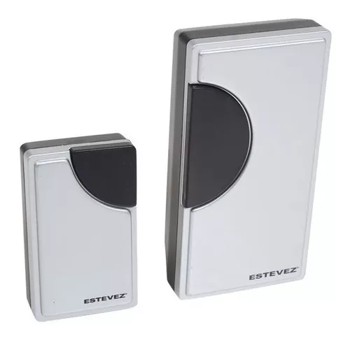 Timbre Inalámbrico Moon Plata Campana Ding-dong D881w-pl
