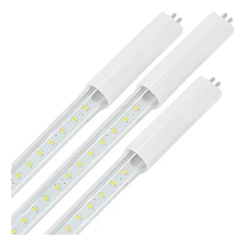 Tubo Lampara T5 Transparente 60cms Luz Fría 9W 110-220V 900LM 65K ML-T5-CR-9W-TR