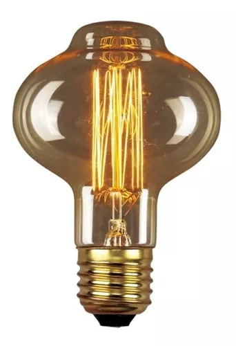 Foco Vintage Retro Filamento Lámpara 40W 110-130V 23-25K E27 VAG80DQ40WE27