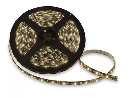 TIRA ADAPTADOR AMBAR (120 LEDS X METRO)