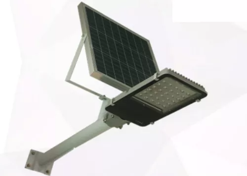 Lámpara LED Solar Tipo Streetlight Con Brazo 100W 6.4VCD 2700LM 65K SO-JD100W