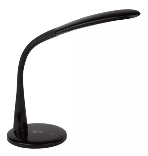 LUMINARIA DE ESCRITORIO NEGRO 7W 110-240V  360LM 50K 24 LEDS
