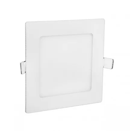 Panel Slim Cuadrado Empotrable Blanco Neutro 12W 127-240V 840LM 41K