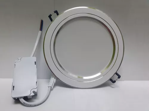 Spot LED Empotrado Blanco Cálido Biselado 12W 110-277V 840LM 30K