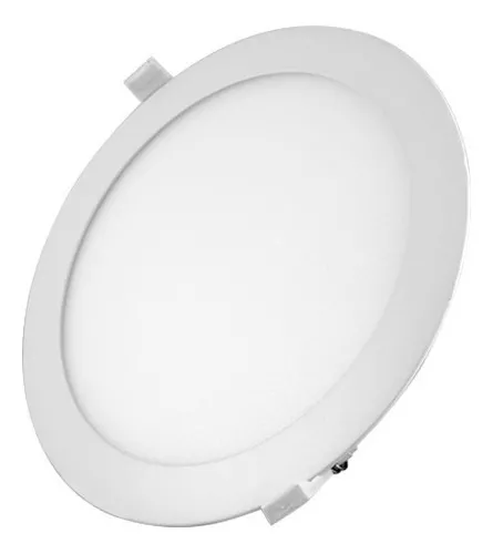 Panel LED Slim Redondo Luz Fría 24W 65K PLRD-24W-FRIO