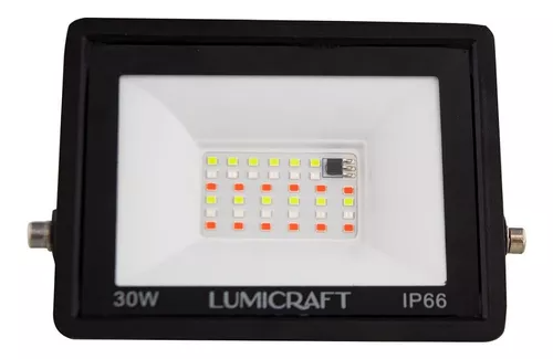REFLECTOR RGB 30W 100-265V 2700LM CON CONTROL REMOTO LUMICRAFT