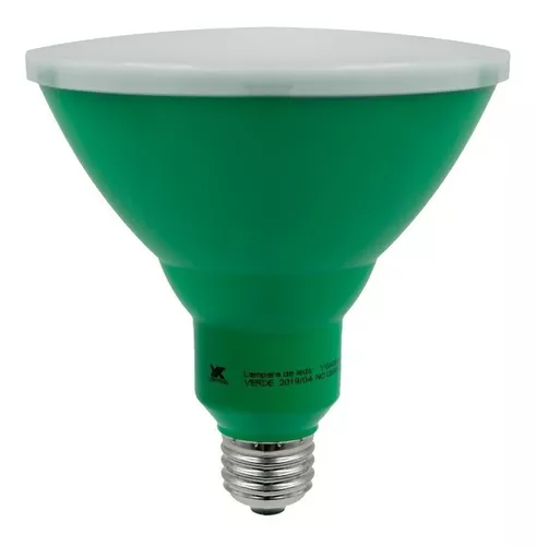 Foco LED Par38 Verde 15W 100-240V E26/E27 Ykp38c9