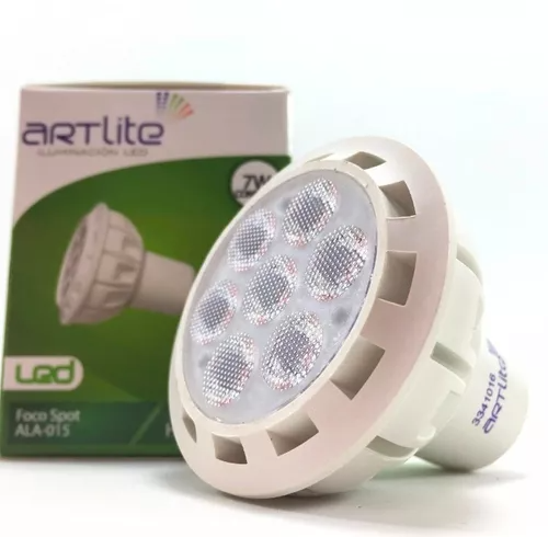 FOCO MR16 7W LUZ CALIDA