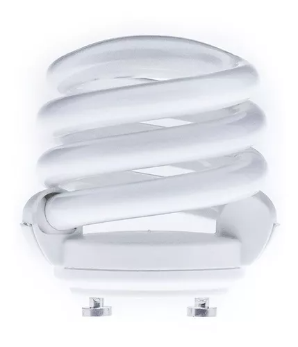 Lampara Foco Mini Espiral Luz Fría Base G21 13W 130V 64K